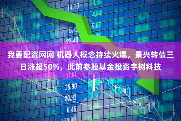 我要配资网网 机器人概念持续火爆，景兴转债三日涨超50%，此前参股基金投资宇树科技